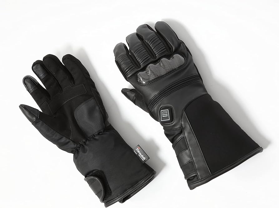 Amazon.co.jp: HeatMaster 12V Carbon Sport Gloves (Large) Black