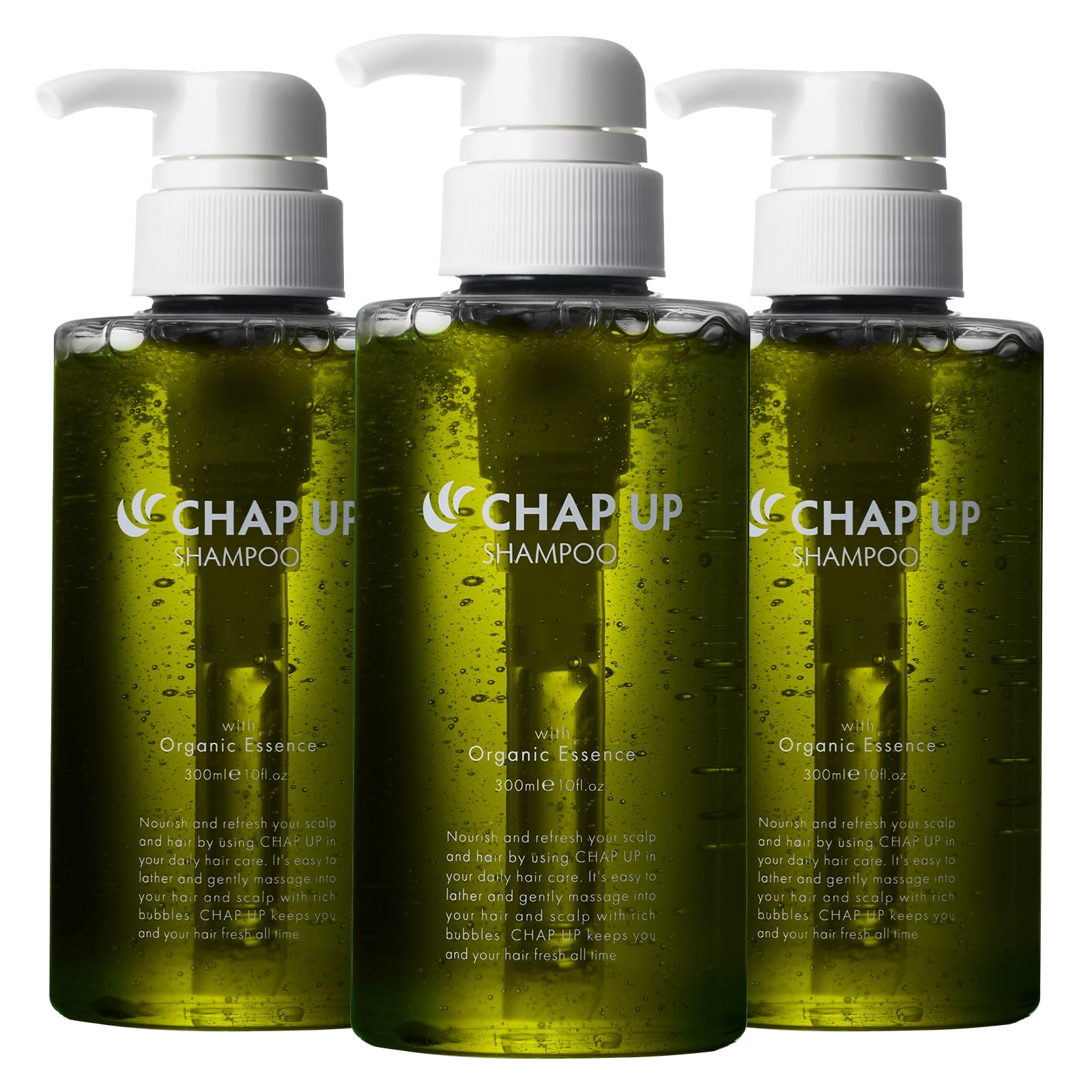 Amazon | チャップアップ （ CHAPUP ） CUシャンプー 300mL×3本 男性
