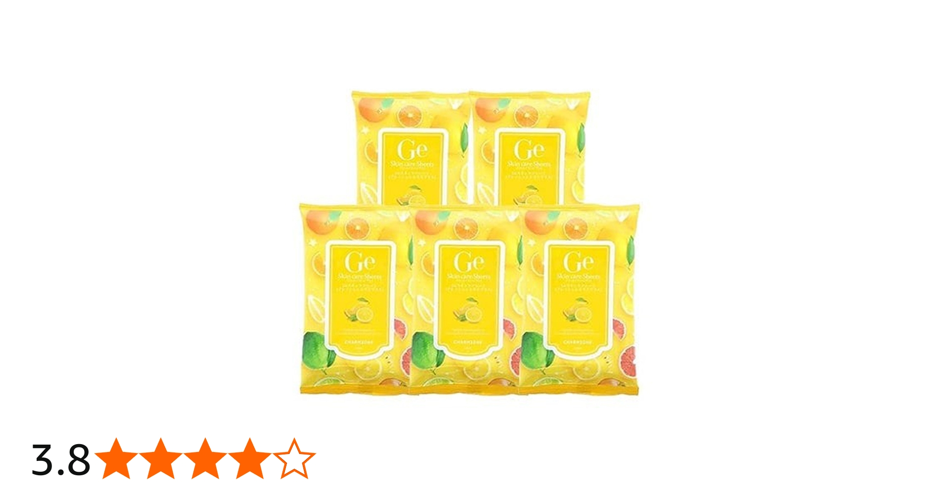 Amazon | チャームゾーン Geスキンケアシート フレッシュシトラス