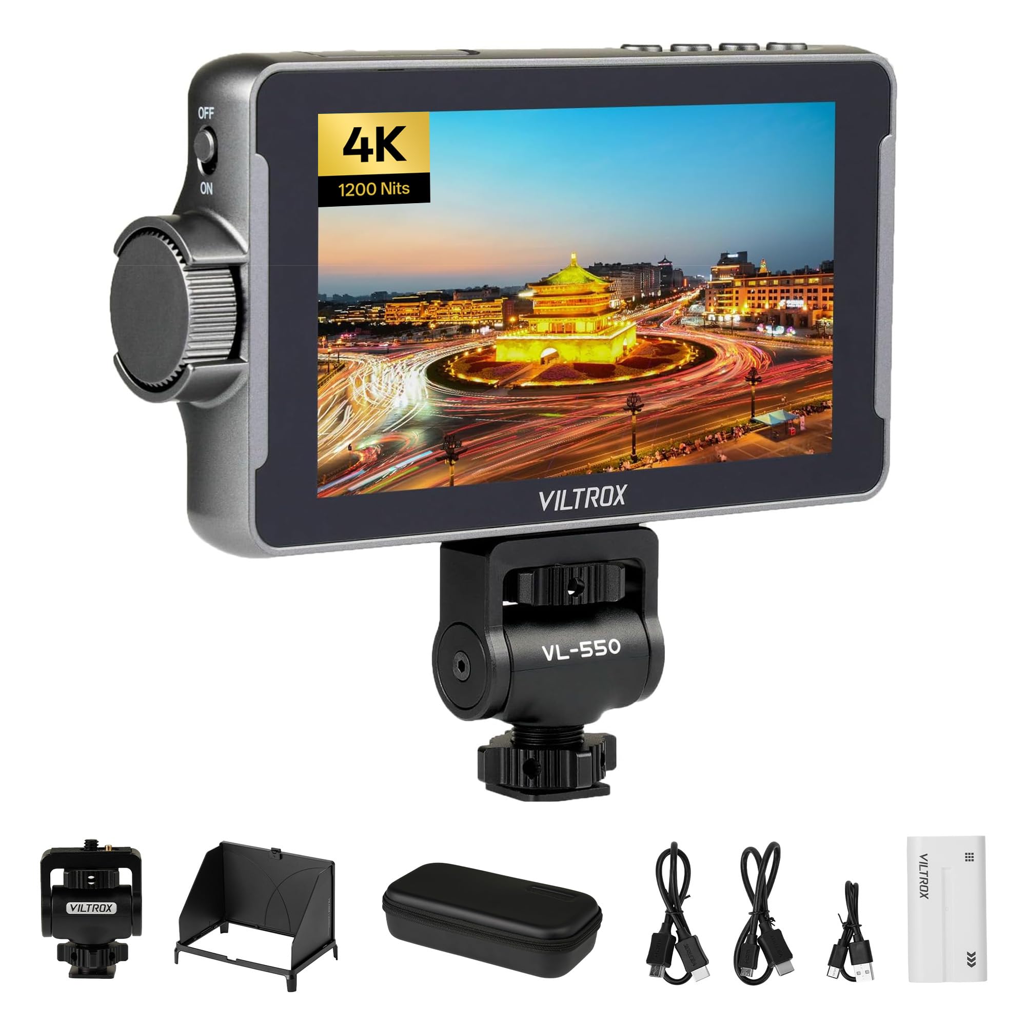 Amazon.com : VILTROX DC-550 PRO Touchscreen Camera Video Monitor