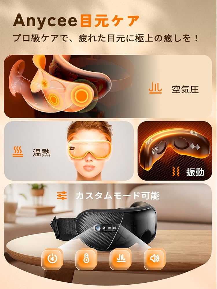 Amazon.co.jp: Anycee アイウォーマー【世界初！全機能カスタム対応