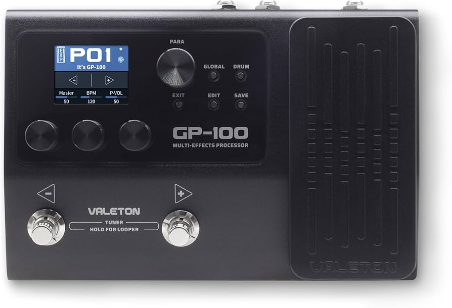 Amazon | VALETON/GP-100 マルチエフェクター -Amperoの兄弟モデルの超