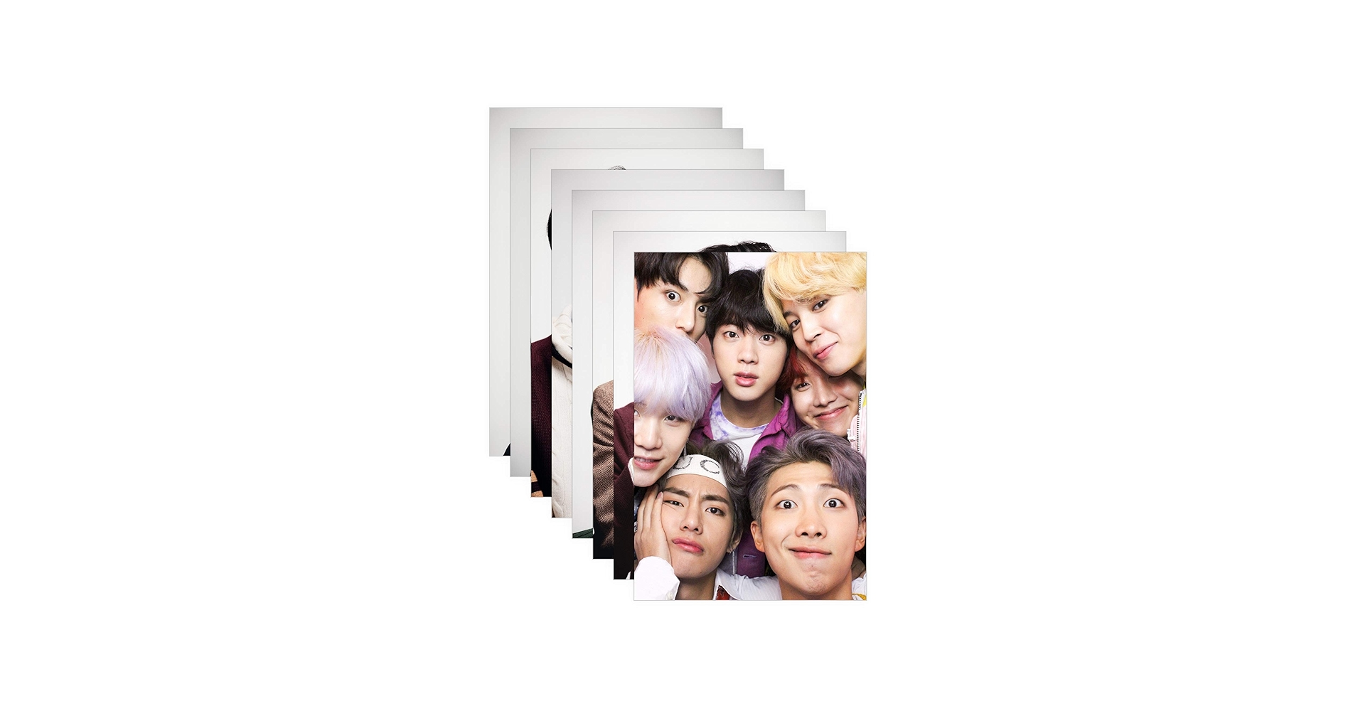 PRINTNET BTS Photos for BTS Fans (Multicolour, 4.1 x 5.8 Inch
