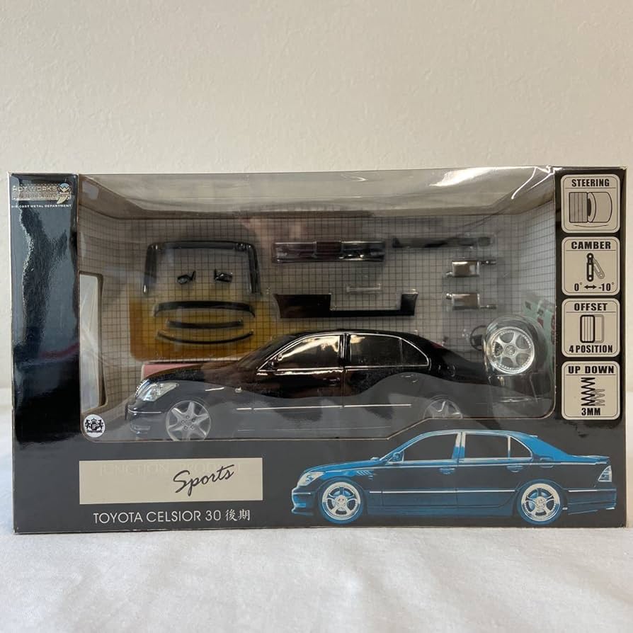 Amazon | ホットワークス 1/24 ミニカー セルシオ 30 後期 2004年式