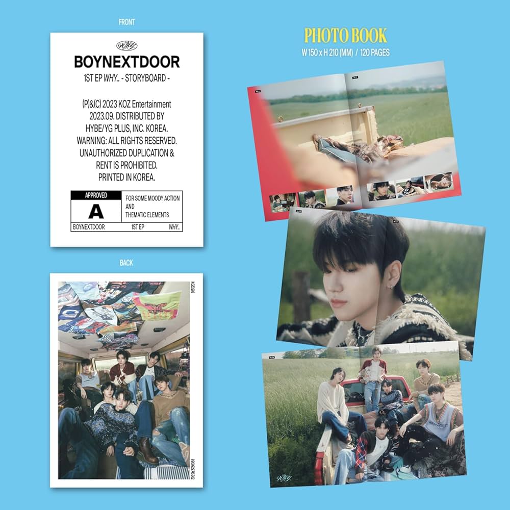 Amazon.co.jp: BOYNEXTDOOR - 1st Mini Album [WHY..] (MOODY Ver