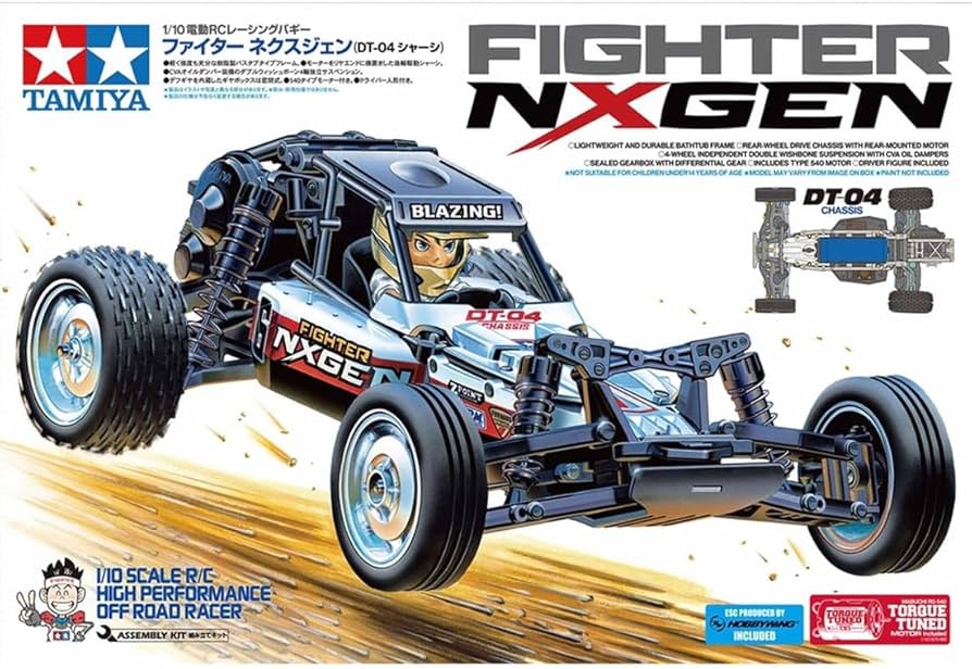 Amazon.co.jp: タミヤ 1/10 電動RCカーシリーズ No.741 ファイター
