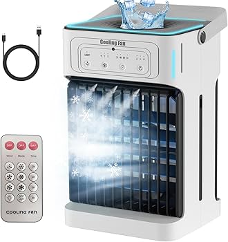 Amazon.co.jp: 冷風機 強力 冷風扇 卓上クーラー 冷風扇風機【業界初の