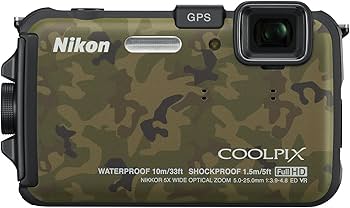 Amazon.com : Nikon COOLPIX AW100 16 MP CMOS Waterproof Digital
