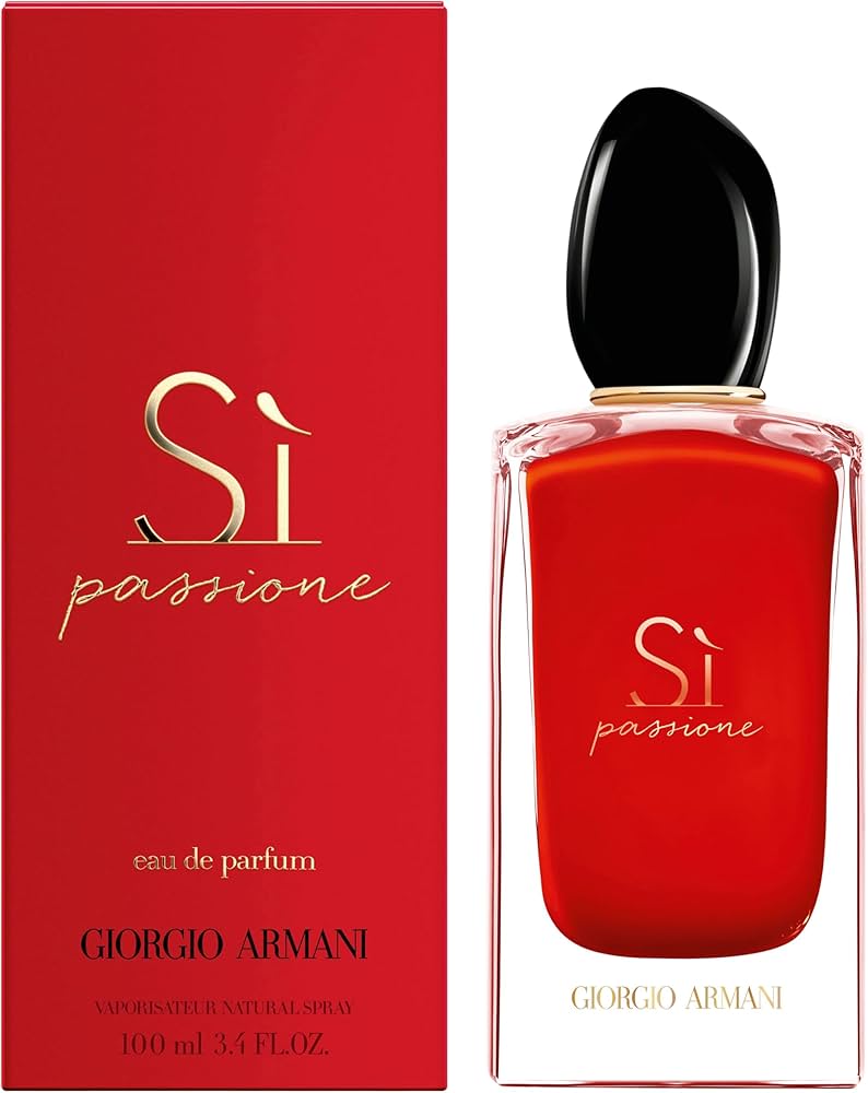 Amazon.com: Armani Beauty – Sì Passione – Eau de Parfum – Vanilla