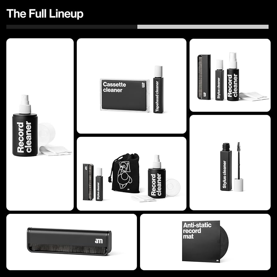 Amazon.com: am Premium 4-in-1 Vinyl Cleaning Kit – Record Cleaner