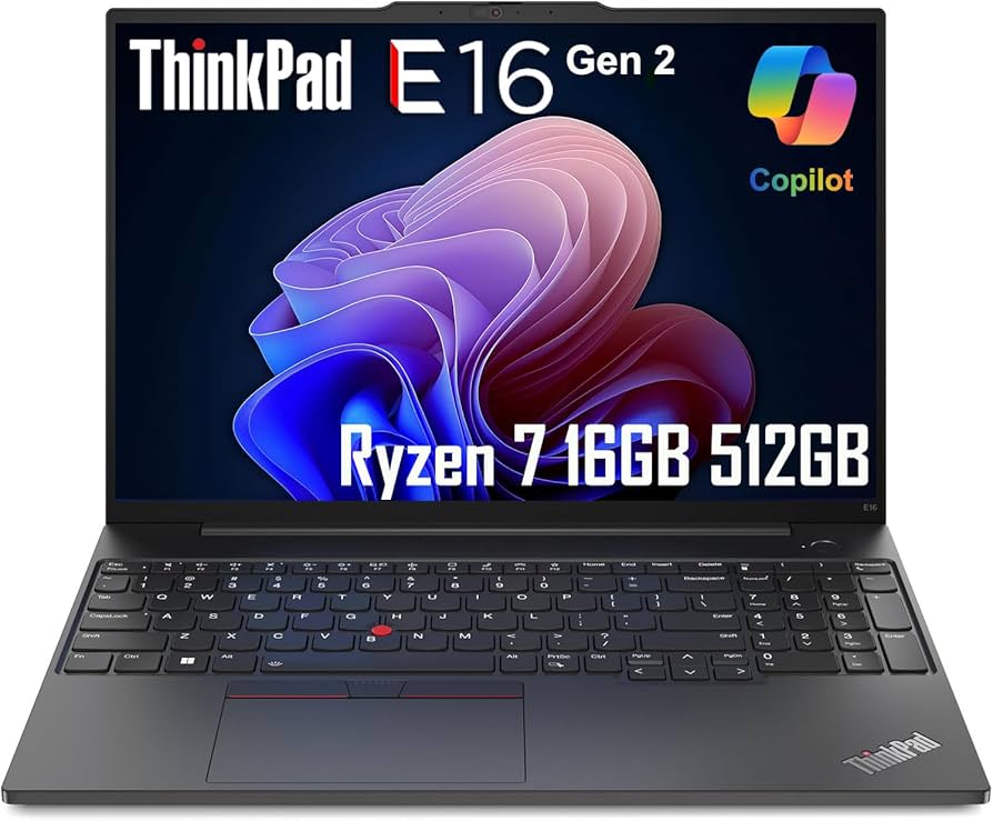 Amazon.com: Lenovo ThinkPad E16 Gen 2 Business Laptop (16