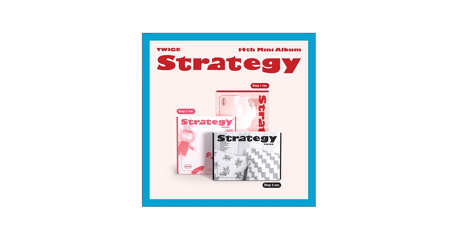 Amazon.com: TWICE STRATEGY 14th Mini Album (Photobook - Step1 Ver