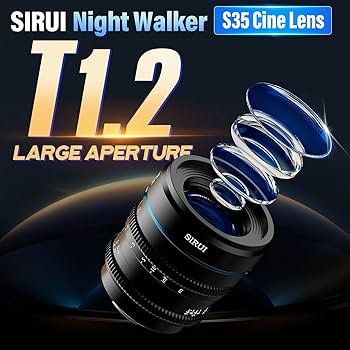 Amazon.com : SIRUI Night Walker 24mm S35 Manual Focus Cine Lens