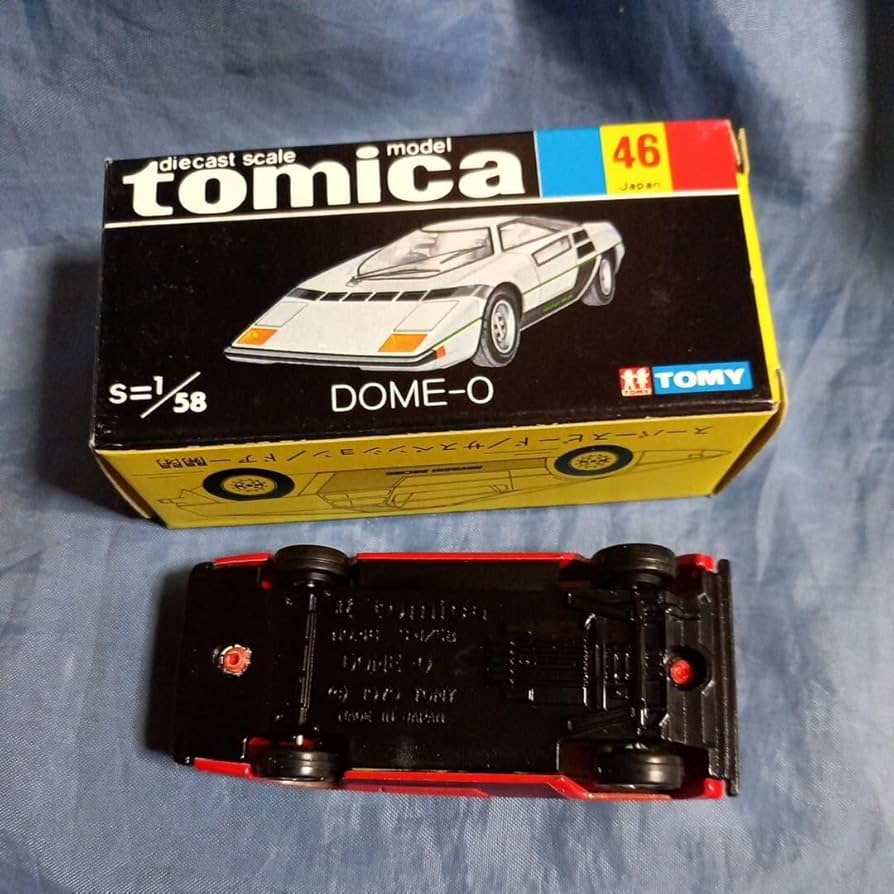 Amazon | トミカ 童夢 零 DOME-0 日本製 黒箱 絶版 赤 46 | ミニカー