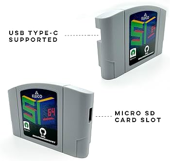 Amazon.com: Kaico Edition SummerCart64 Open Source N64 Flash Cart