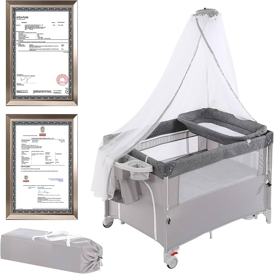 Amazon.co.jp: BTYJLEBE ベビーベッド 折りたたみ 【EN71（欧州