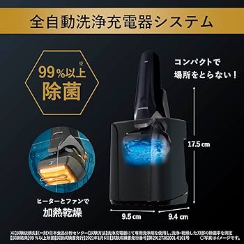 Amazon | パナソニック ラムダッシュPRO メンズシェーバー 6枚刃 全