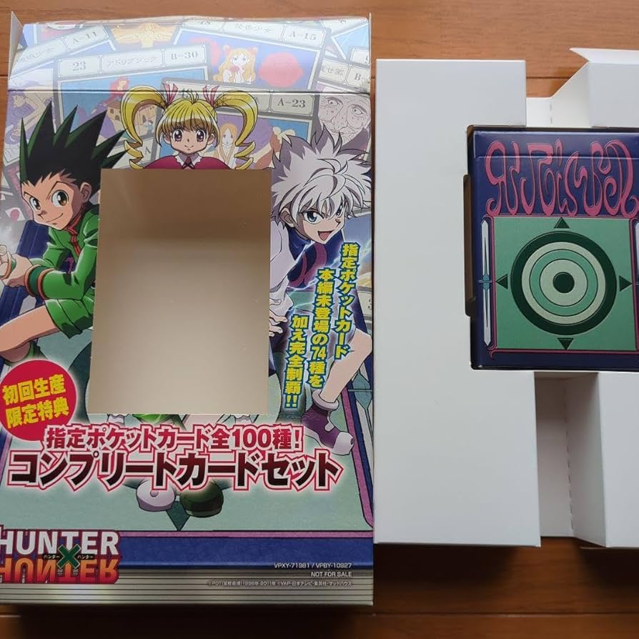Amazon.co.jp: HUNTER×HUNTER 指定ポケットカード全100種コンプリート