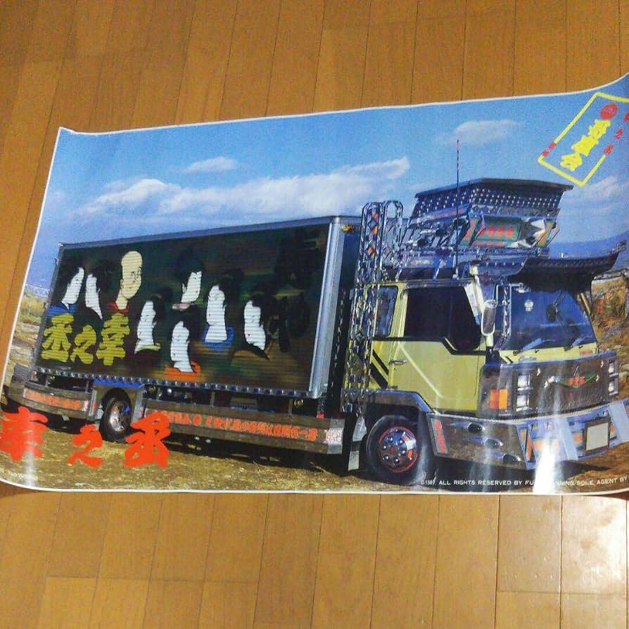 Amazon.co.jp: トラック野郎 デコトラ 哥麿会 幸之丞ポスター : おもちゃ
