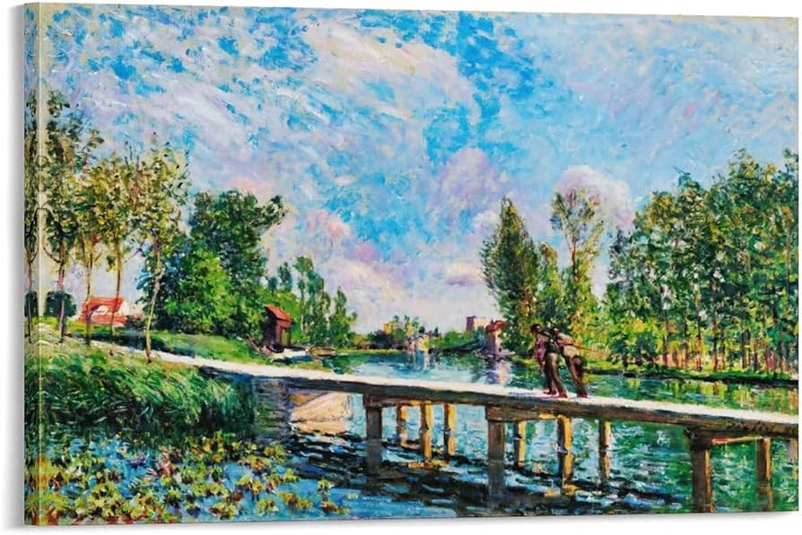 Amazon.co.jp: Alfred Sisleyアルフレッド・シスレー 名画の数々