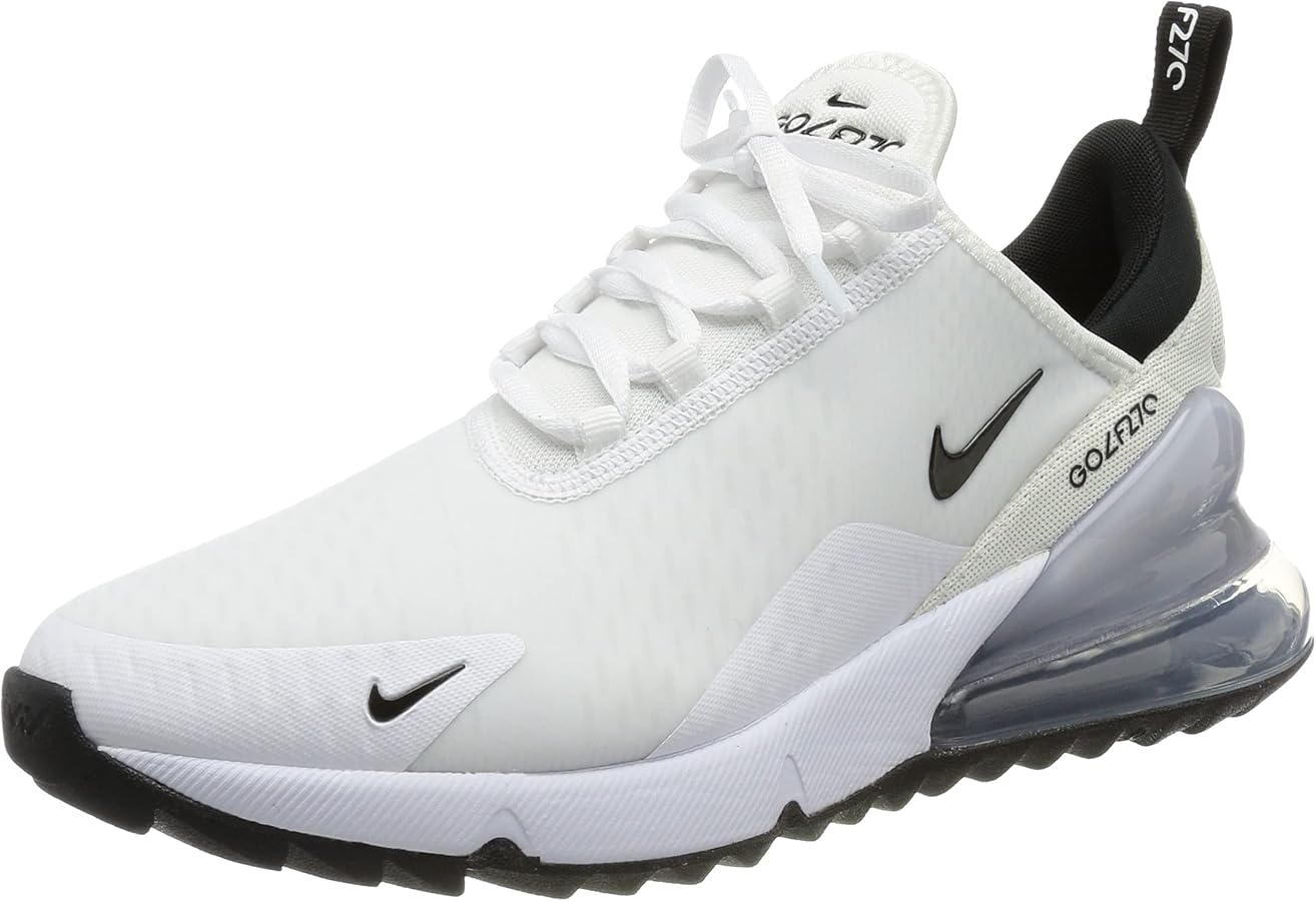 Amazon.com | Nike Mens Air Max 270 G White/Black/Pure Platinum 15