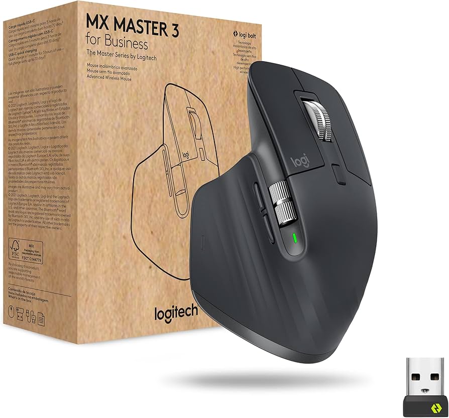 Amazon | Logitech MX Master 3 ビジネス用 ワイヤレスマウス Logi
