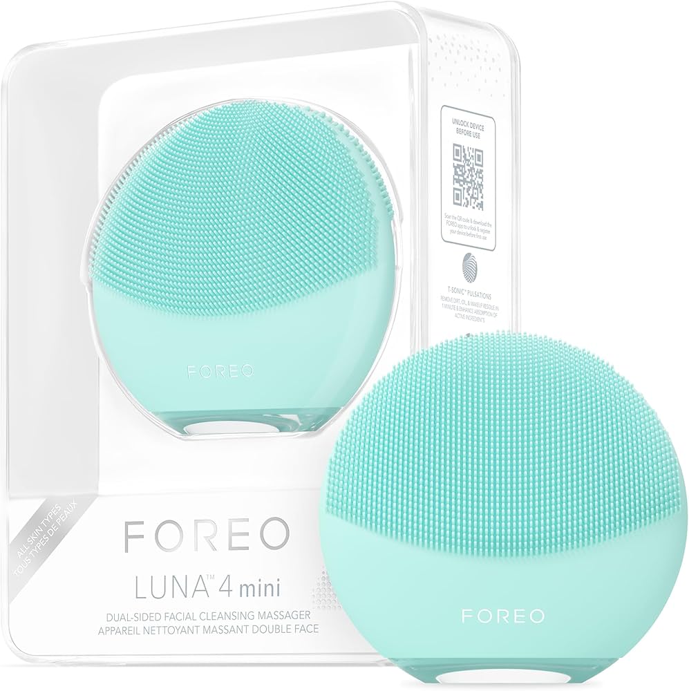 FOREO LUNA 4 mini Face Cleansing Brush & Face Massager | Premium