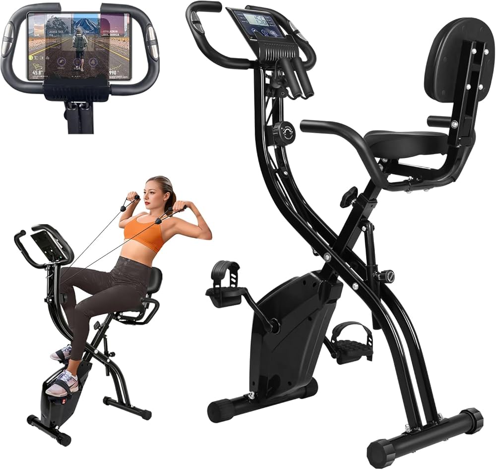 Amazon.co.jp: ジェアンケ フィットネスバイク 静音 折りたたみ機能