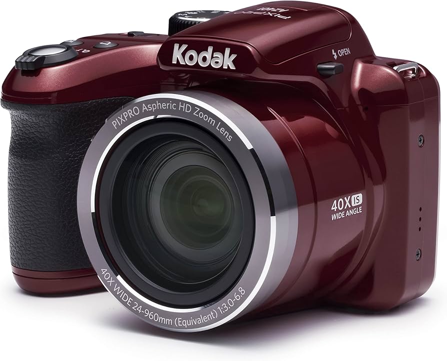 Amazon.com : Kodak AZ401RD Point & Shoot Digital Camera with 3