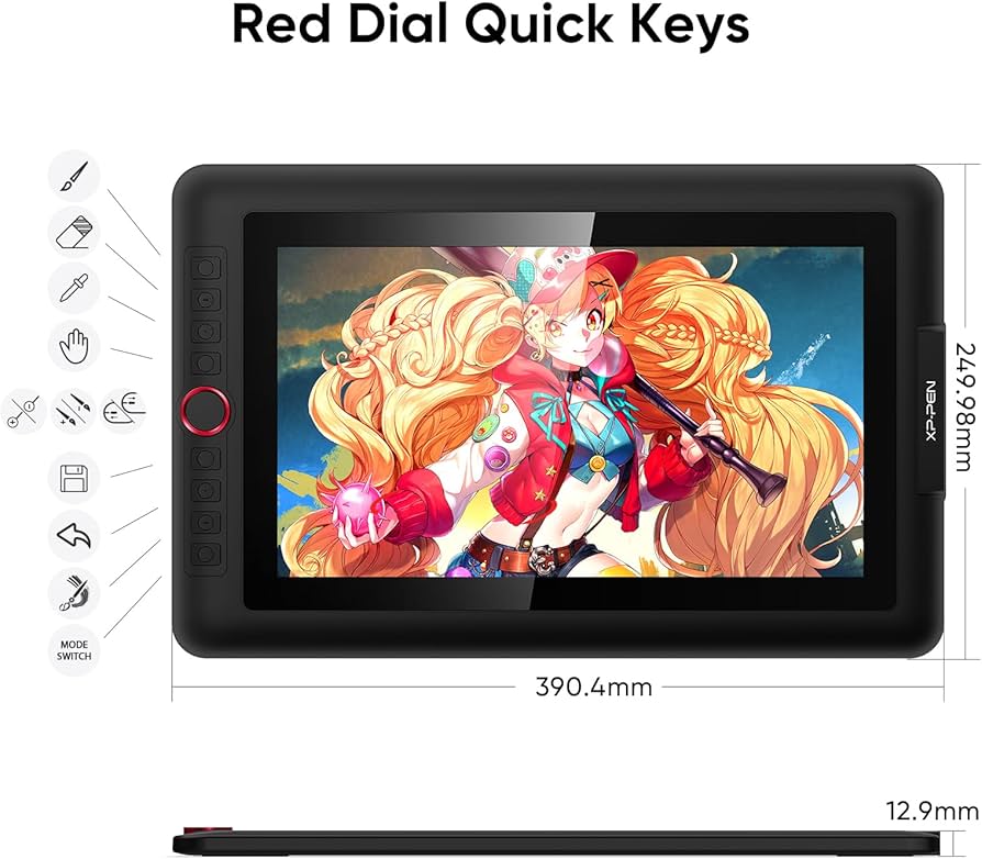 Amazon.com: XPPen Drawing Tablet with Screen Full-Laminated