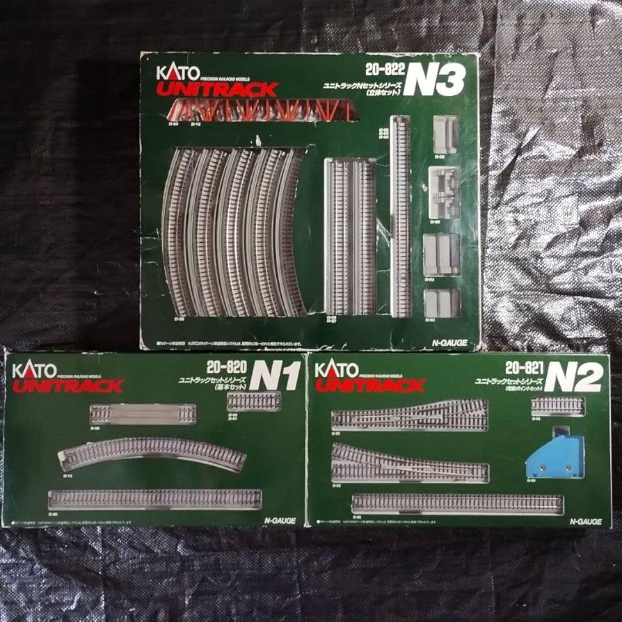 Amazon.co.jp: KATO ユニトラックN1・N2・N3セット Nゲージ : おもちゃ