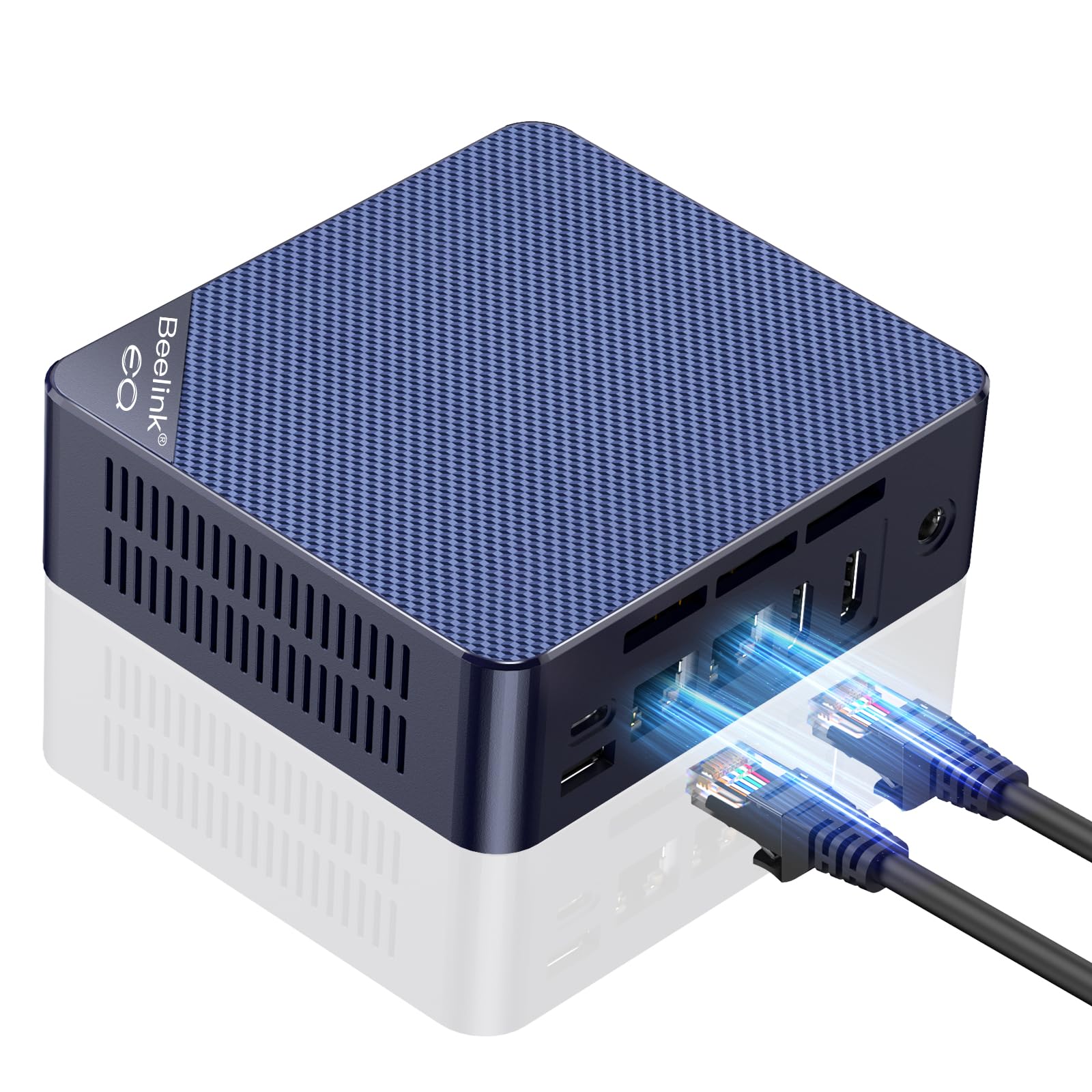 Beelink EQ12 Mini PC, Intel 12th Generation Alder Lake-N100 (4C/4T