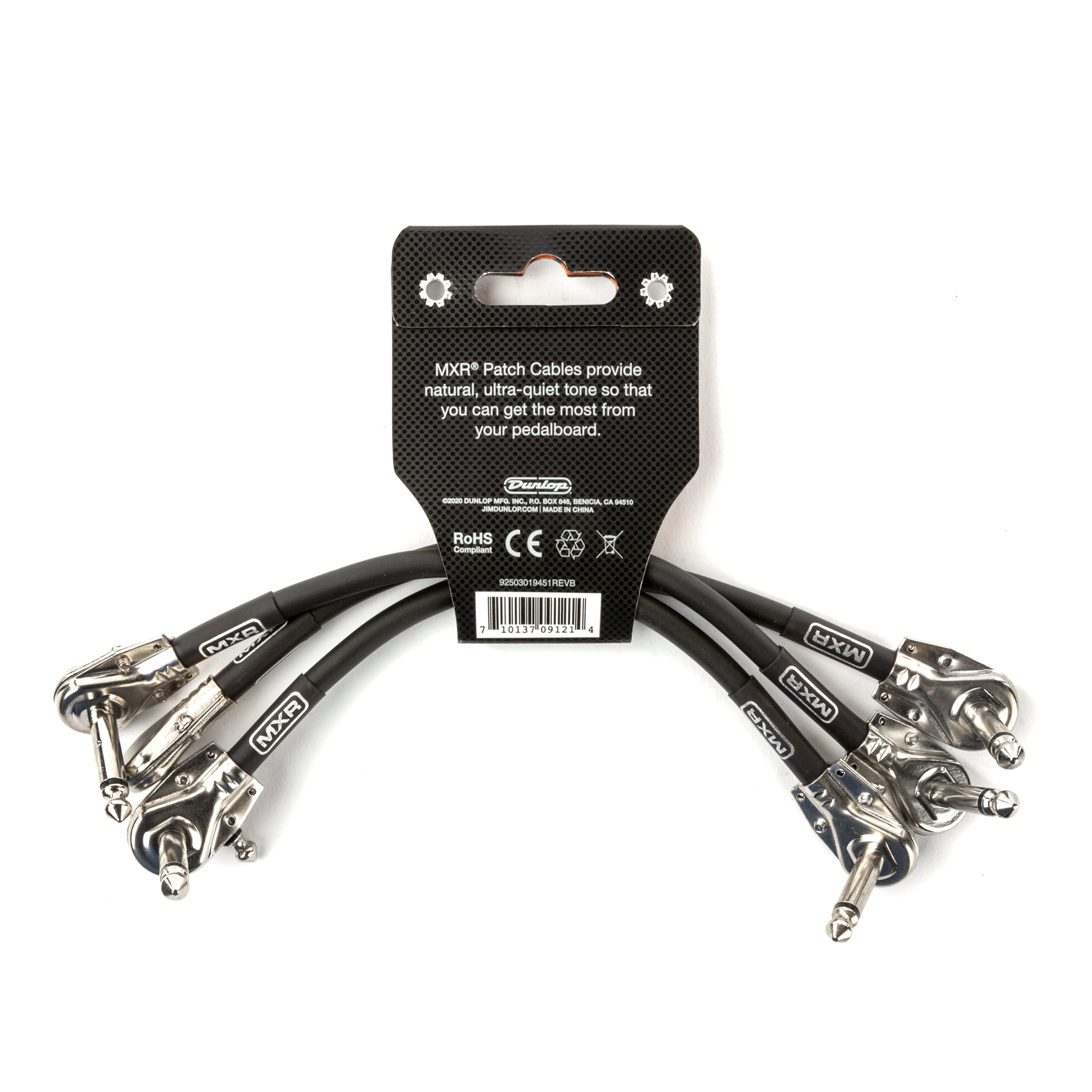 Amazon.com: MXR Patch Cable 6 in|15 cm - 3 Pack (3PDCP06