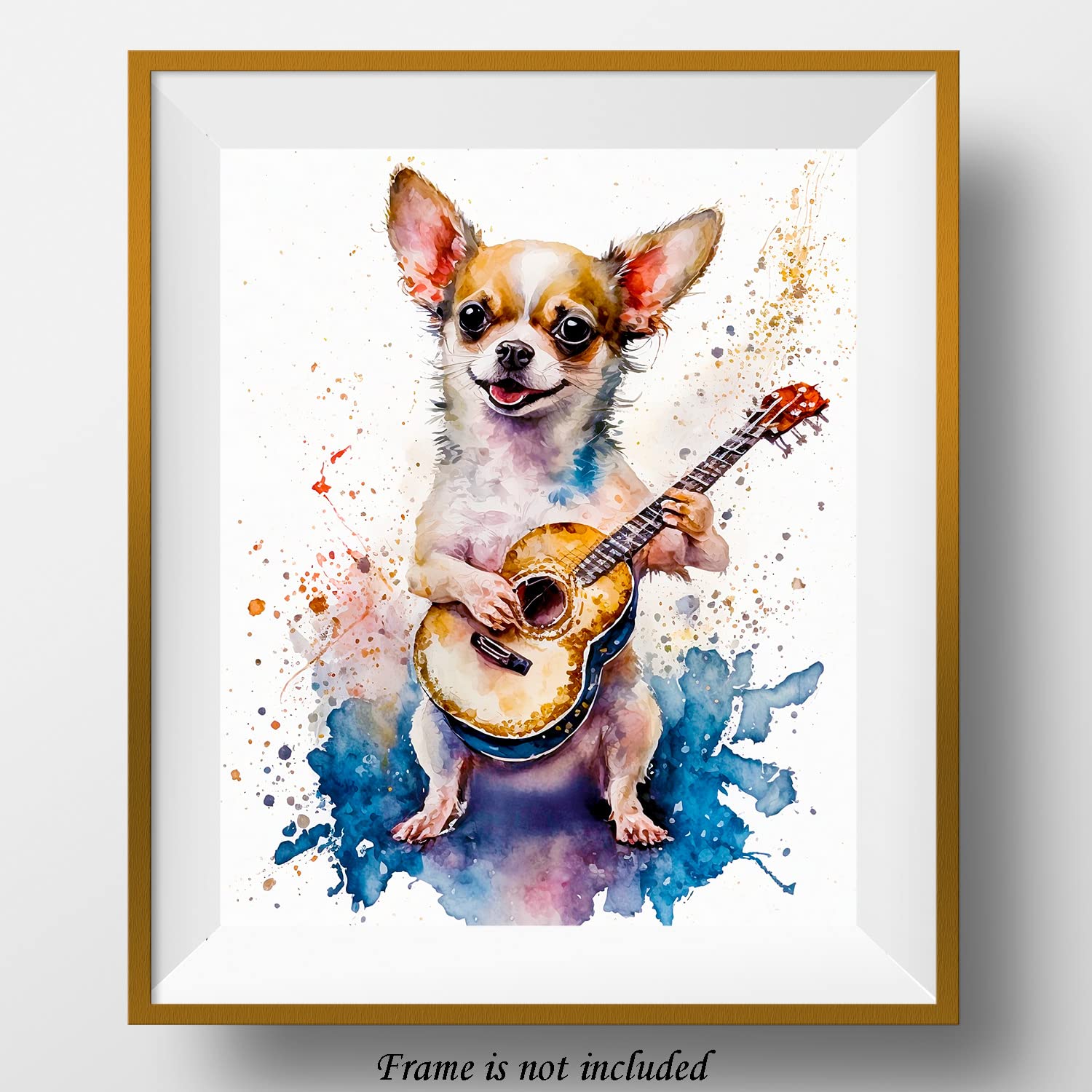 Amazon.com: 7Dots Art. Funny Dogs with Musical Instruments series
