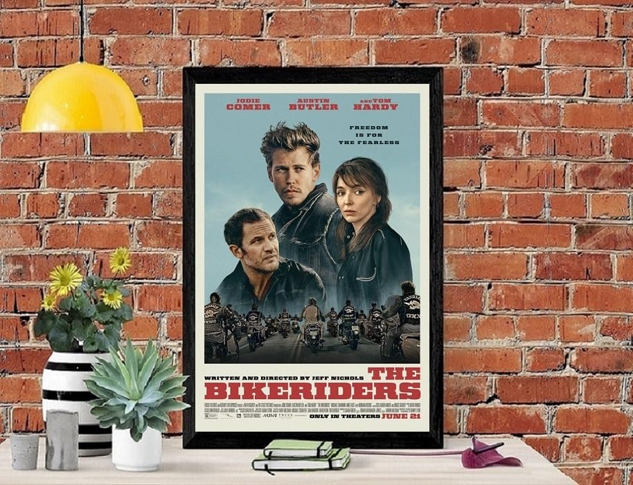 Amazon.co.jp: 映画ポスター ザ バイクライダーズ The Bikeriders