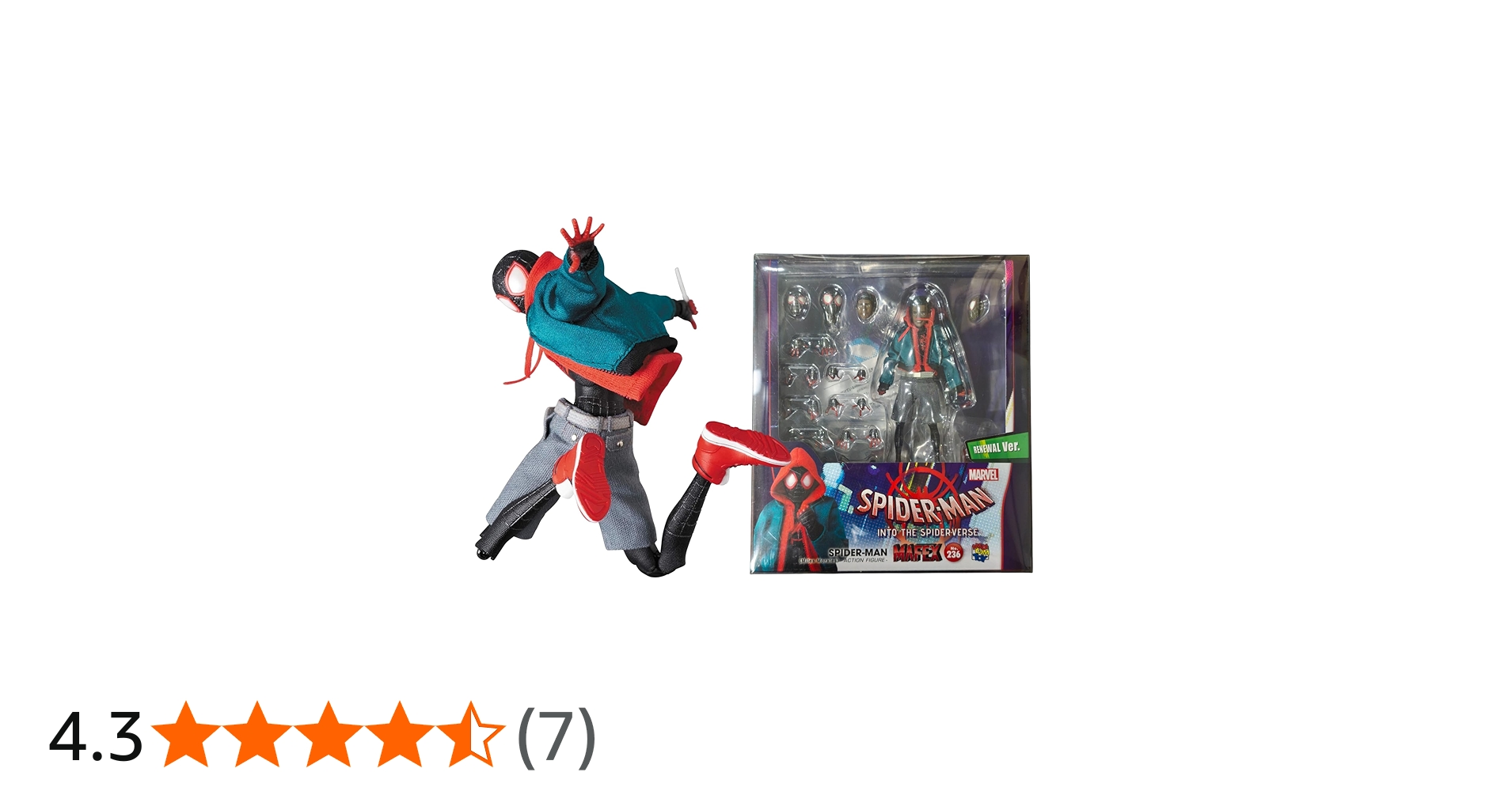 Amazon.co.jp: MAFEX スパイダーマン(Miles Morales)リニューアル版