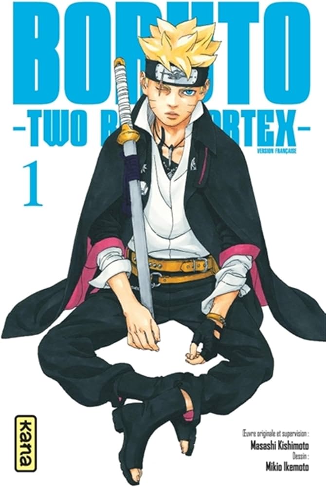 Amazon.com: Tome 1 Boruto - Two Blue Vortex: 9782505123347