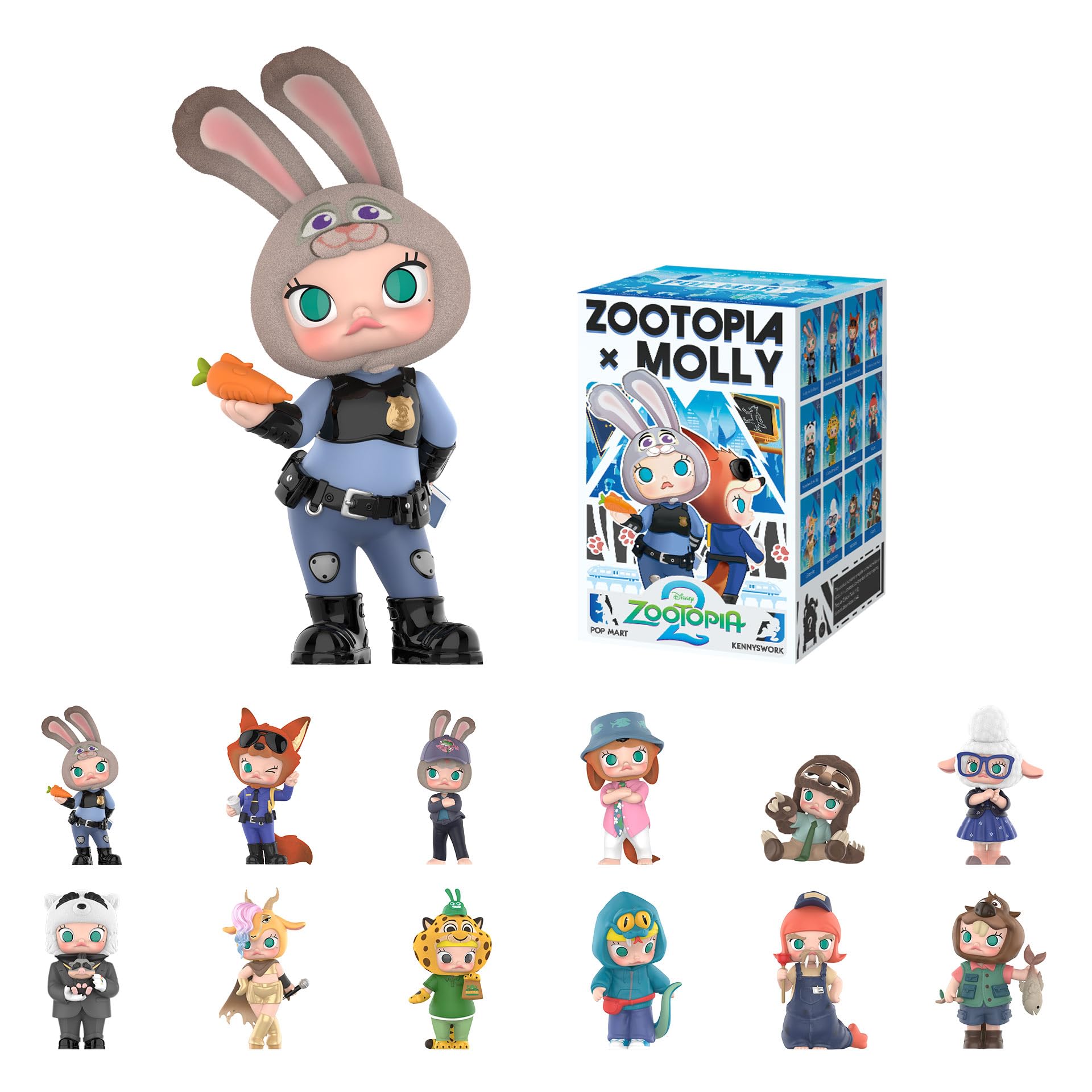 POP MART Molly × Zootopia Co-Branded Series Figure, Molly Blind