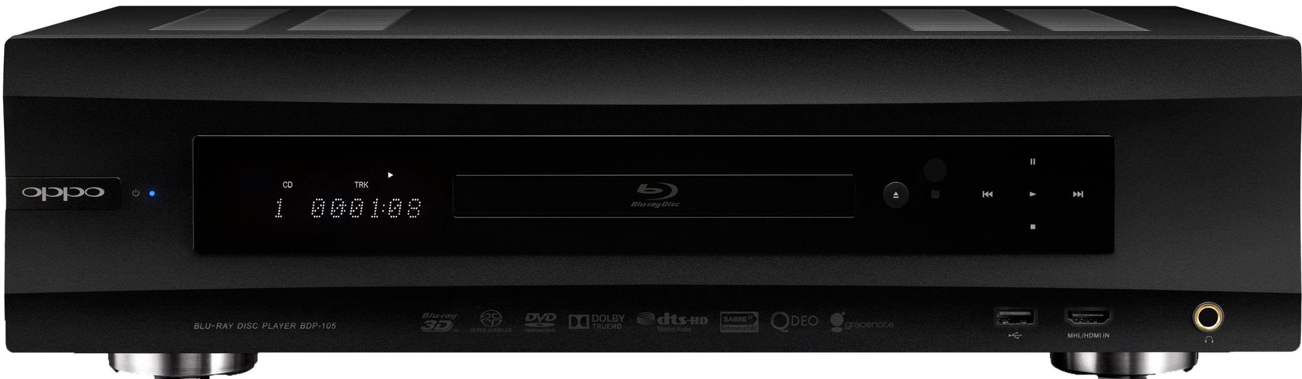 Amazon.com: OPPO BDP-105 Universal Audiophile 3D Blu-ray Player