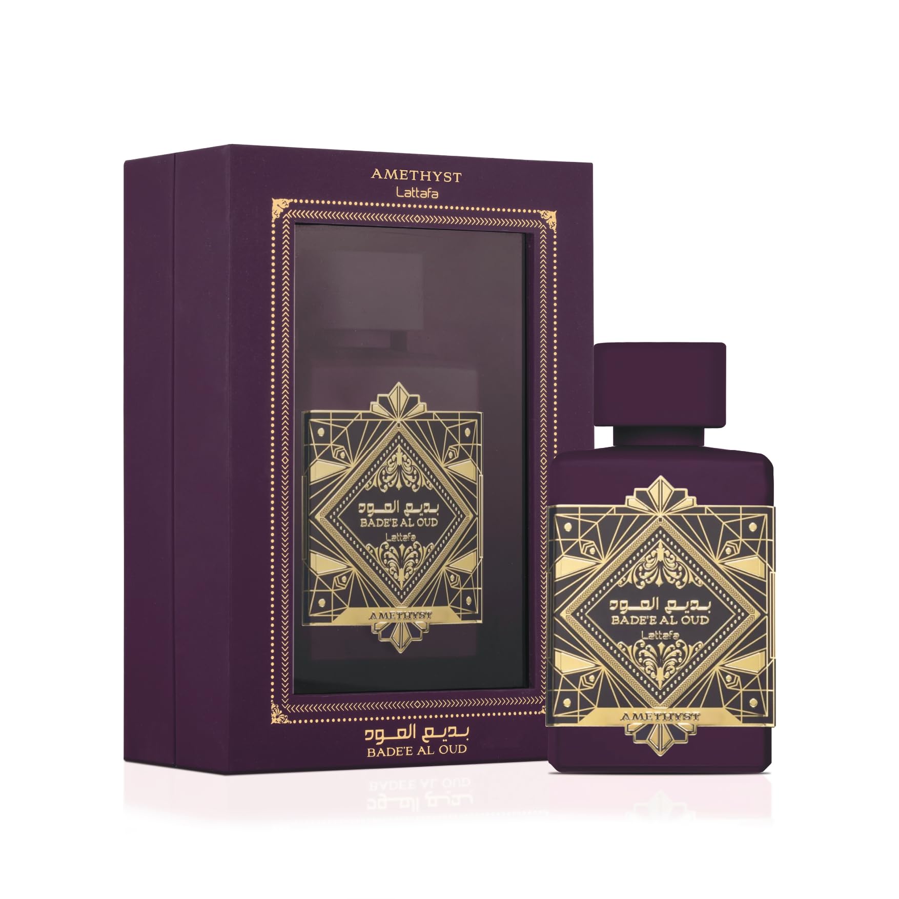 Amazon.com : Lattafa Bade'e Al Oud Amethyst for Unisex Eau de