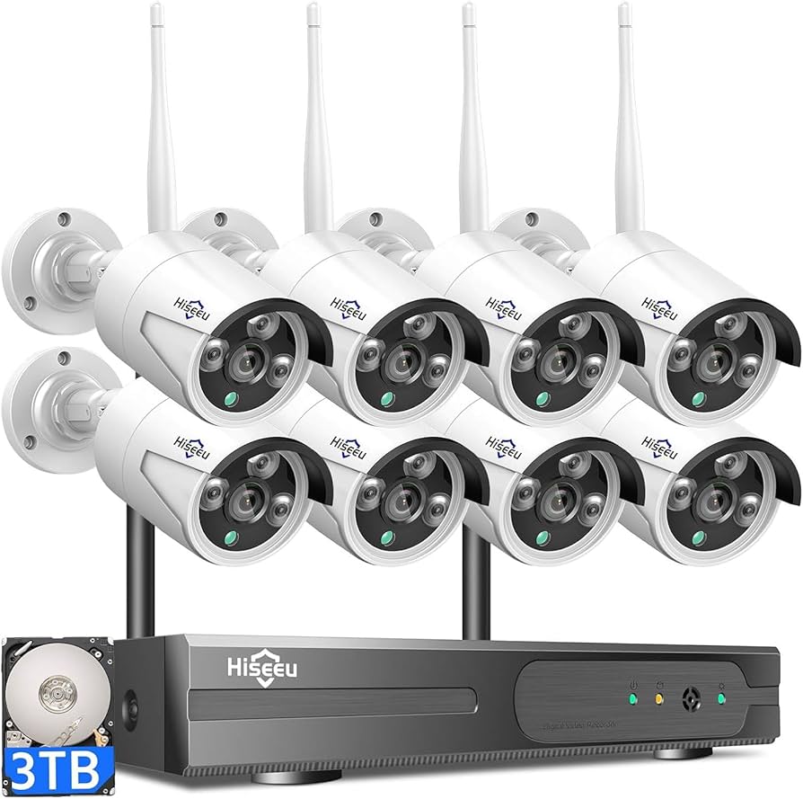 Amazon.com : Hiseeu Wireless Pro WiFi Security Camera System, 16CH