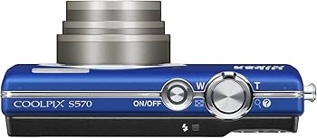 Amazon.com : Nikon Coolpix S570 12MP Digital Camera with 5x Wide