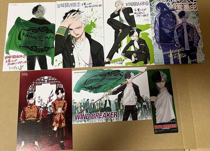 Amazon.co.jp: WIND BREAKER ウィンドブレーカー 特典ポストカード6枚