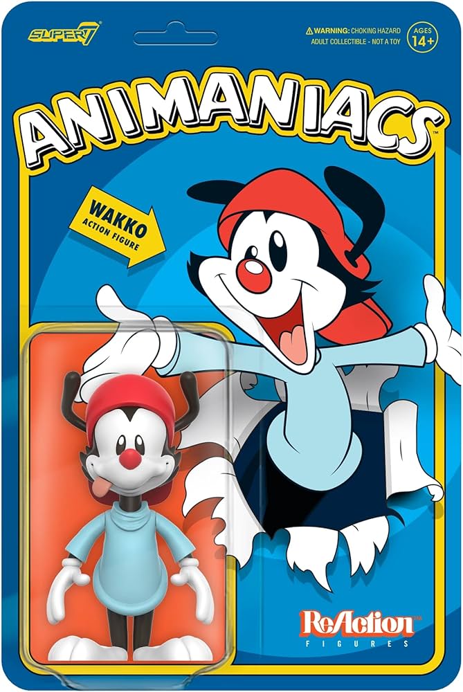 Amazon.co.jp: Super7 Animaniacs Wakko Warner - 3.75インチ アニ
