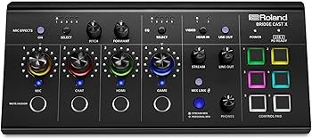 Amazon.com: Roland Bridge Cast X Dual-bus Pro Streaming Mixer