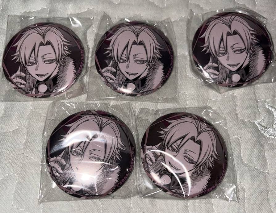 Amazon.co.jp: 桃源暗鬼 缶バッジ 桃宮唾切 5点 RBRXQWXA : おもちゃ