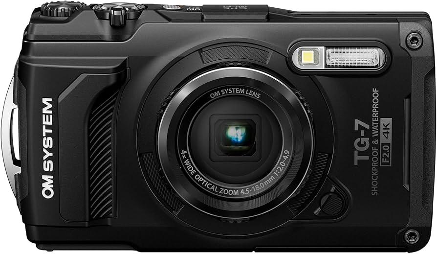 Amazon.com : OM SYSTEM Olympus Tough TG-7 Black Underwater Camera