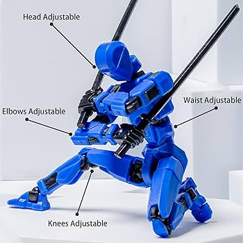 Amazon.co.jp: EIMONEY 組み立て完成品 T-13 アクションフィギュア 3D