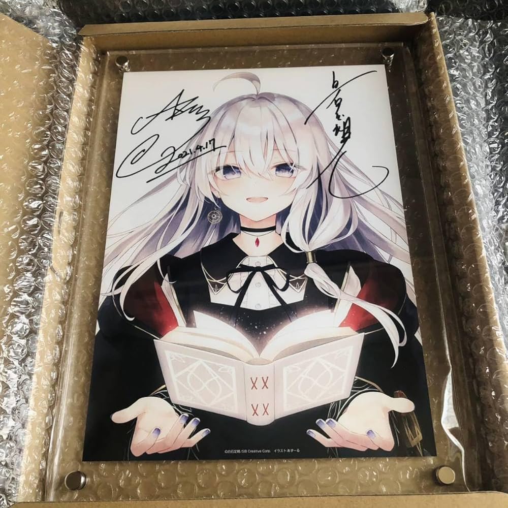 限定直筆サイン入】魔女の旅々 学園物語2 特典 タブレットケース 白石