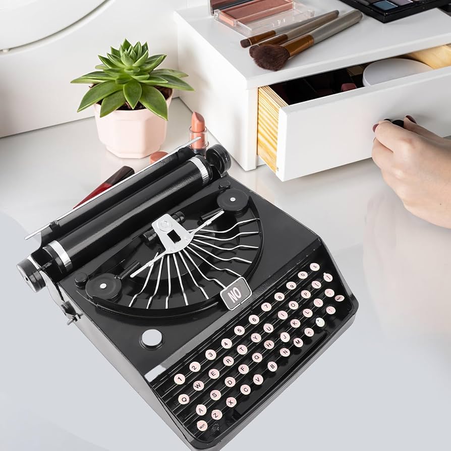 Amazon.co.jp: タイプライターモデル、典型的なブラックヴィンテージ